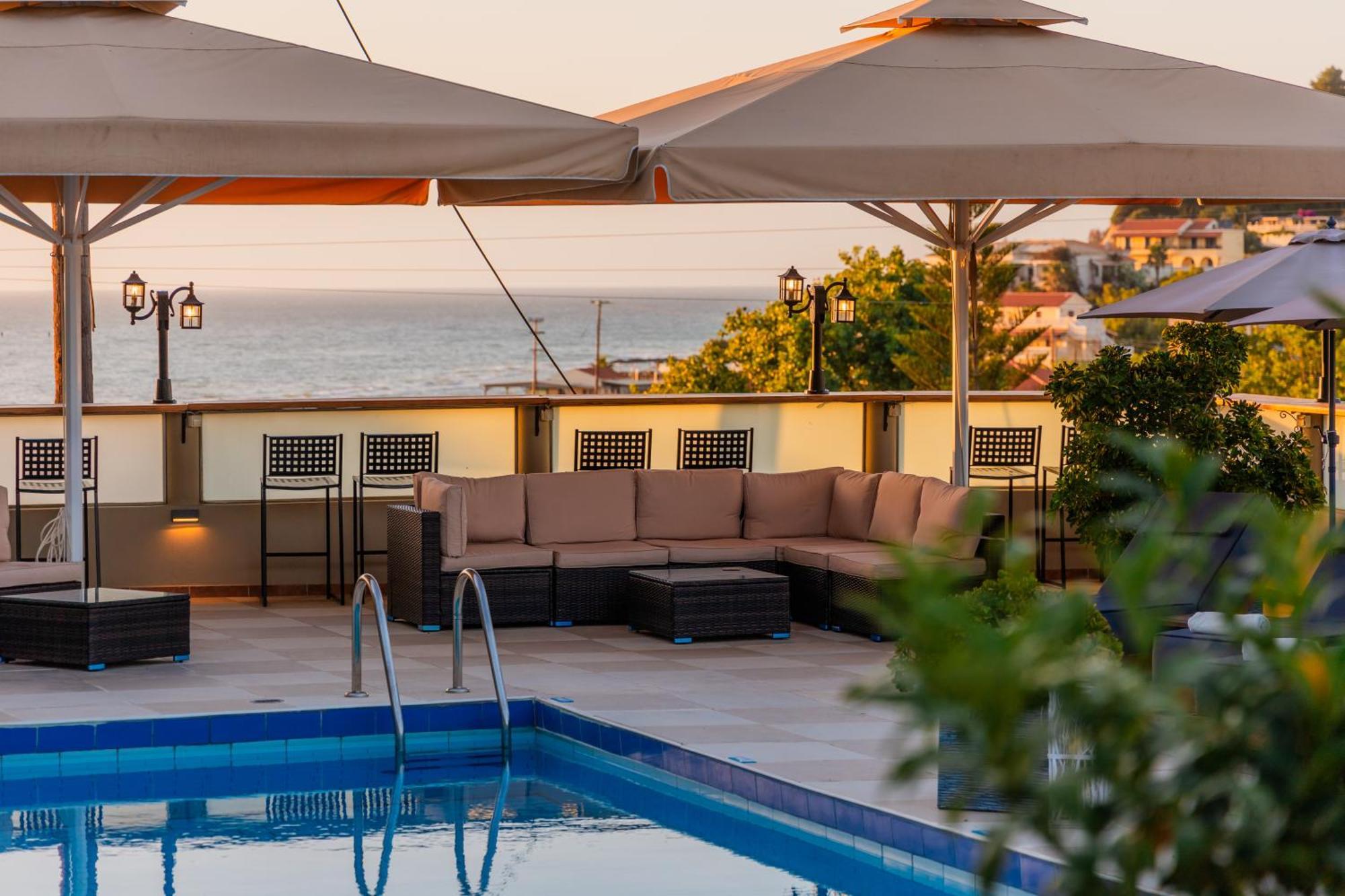 Sunsea Wellness Resort Агиос Стефанос Экстерьер фото