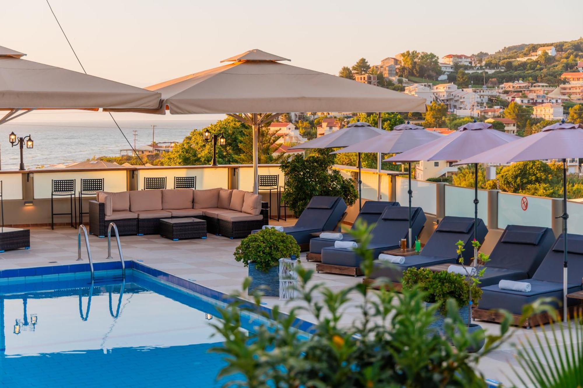 Sunsea Wellness Resort Агиос Стефанос Экстерьер фото