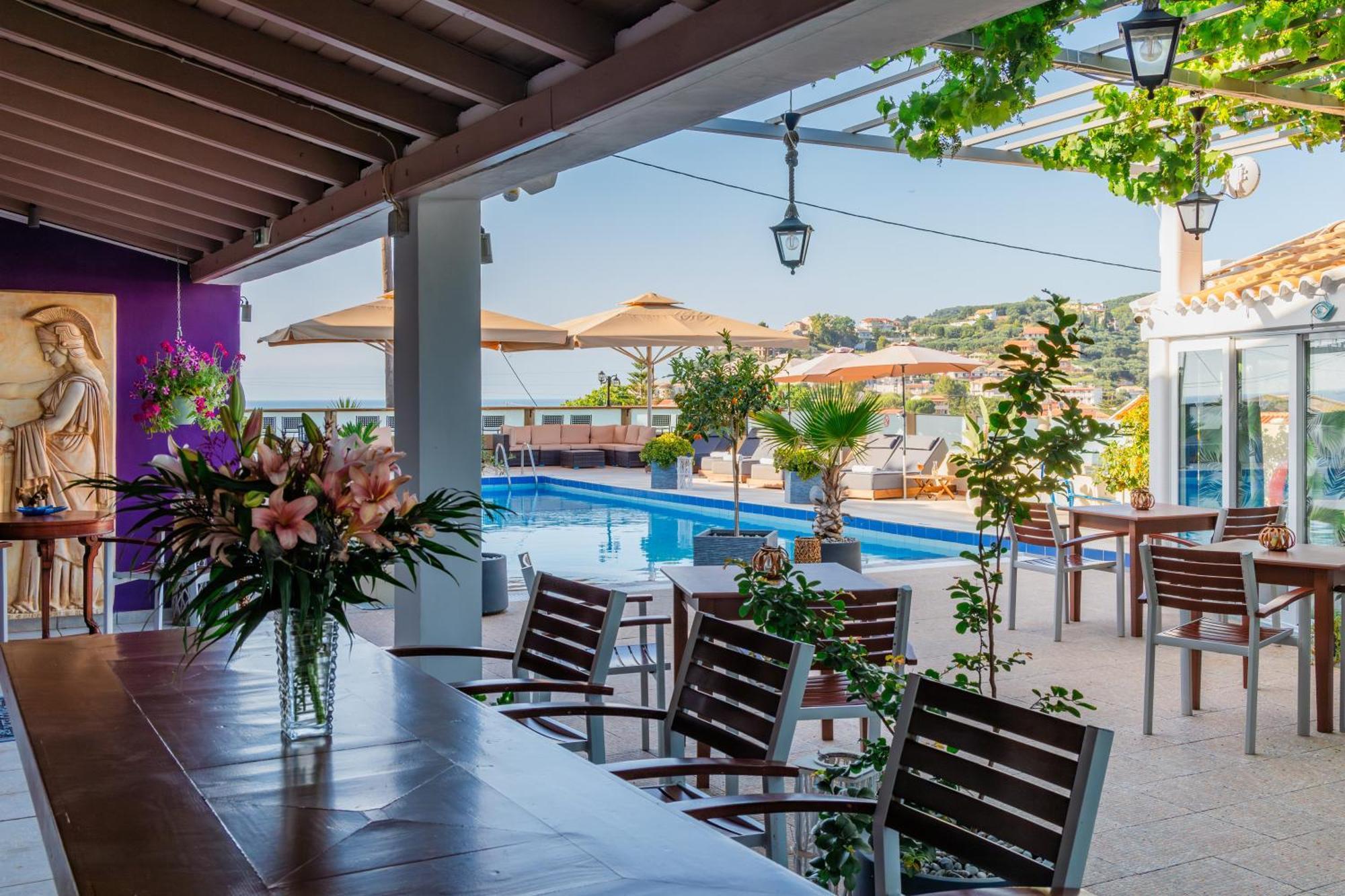 Sunsea Wellness Resort Агиос Стефанос Экстерьер фото