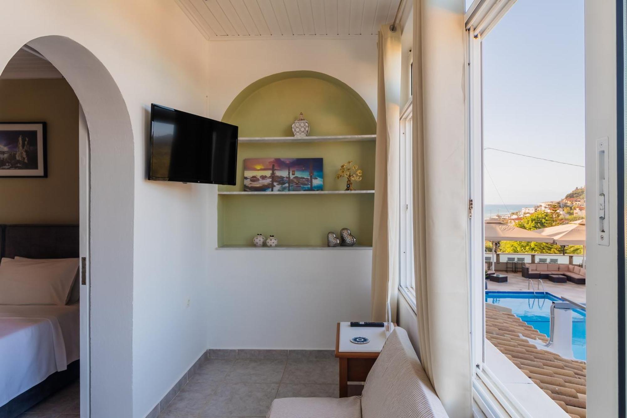 Sunsea Wellness Resort Агиос Стефанос Экстерьер фото
